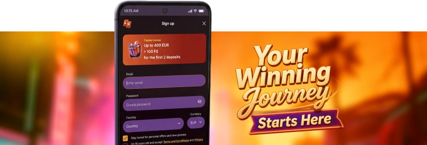 LuckyHills Casino guide in AU